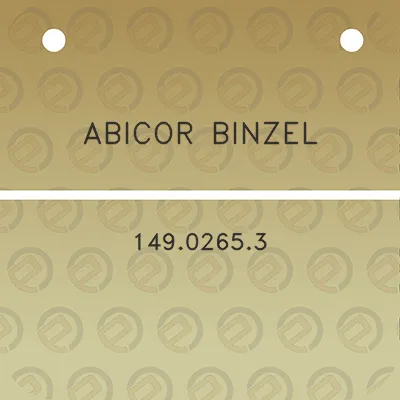 abicor-binzel-14902653