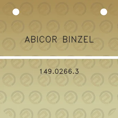 abicor-binzel-14902663