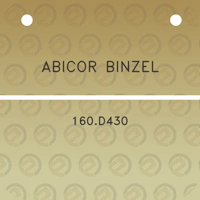 abicor-binzel-160d430