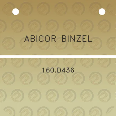 abicor-binzel-160d436