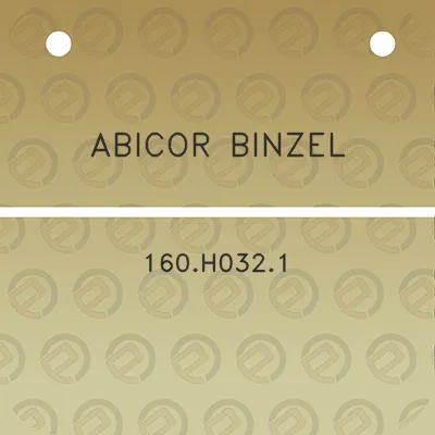 abicor-binzel-160h0321