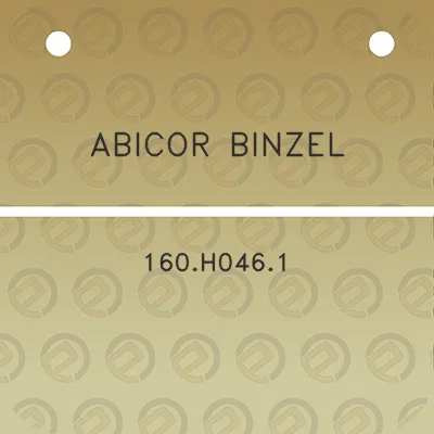 abicor-binzel-160h0461