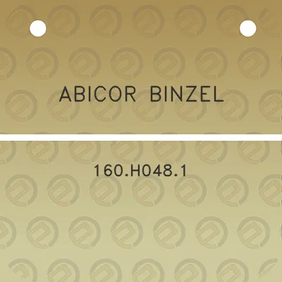 abicor-binzel-160h0481