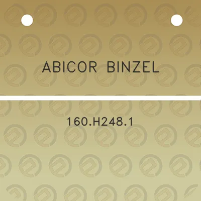 abicor-binzel-160h2481