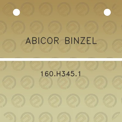 abicor-binzel-160h3451