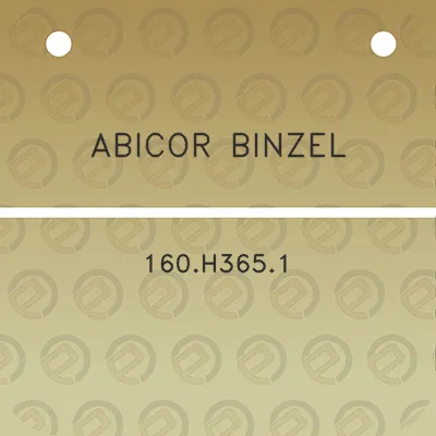 abicor-binzel-160h3651