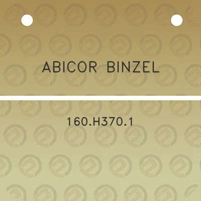 abicor-binzel-160h3701