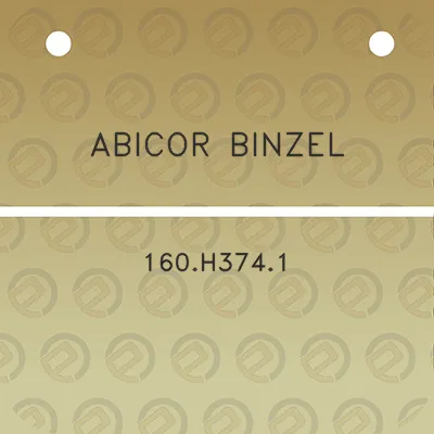 abicor-binzel-160h3741