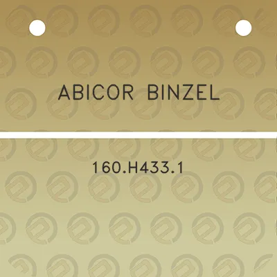 abicor-binzel-160h4331