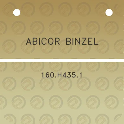 abicor-binzel-160h4351