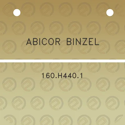 abicor-binzel-160h4401