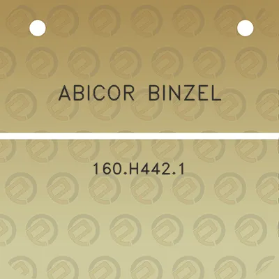 abicor-binzel-160h4421