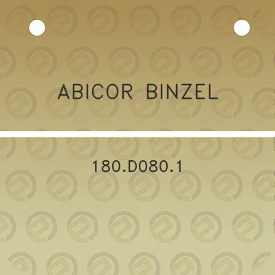 abicor-binzel-180d0801