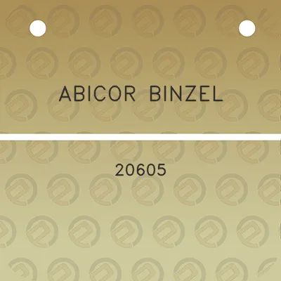 abicor-binzel-20605