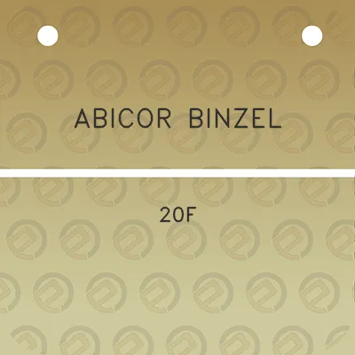 abicor-binzel-20f