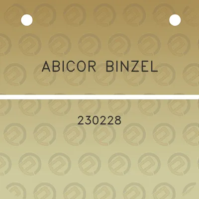 abicor-binzel-230228