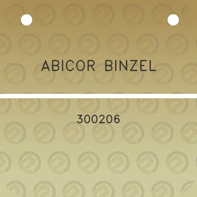 abicor-binzel-300206