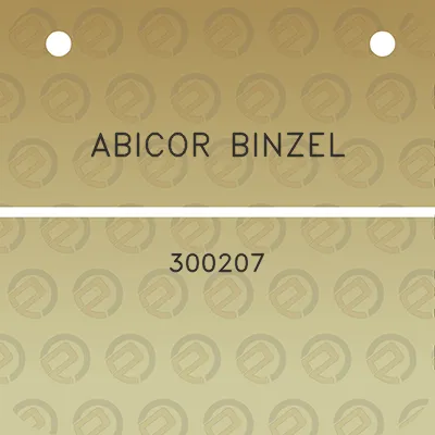 abicor-binzel-300207