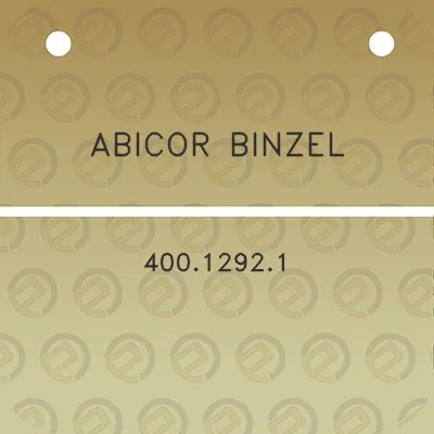 abicor-binzel-40012921