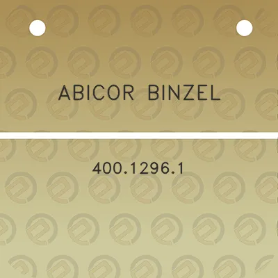 abicor-binzel-40012961