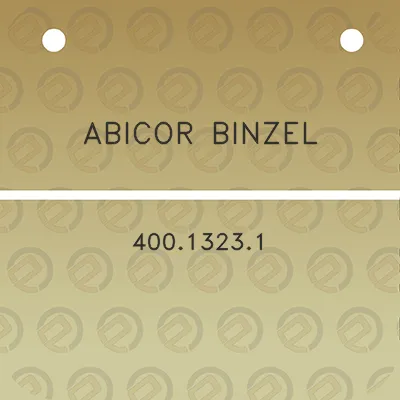 abicor-binzel-40013231