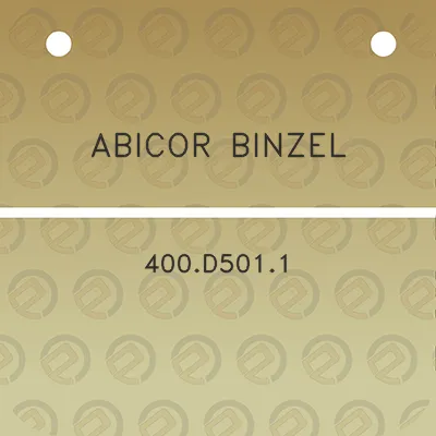 abicor-binzel-400d5011