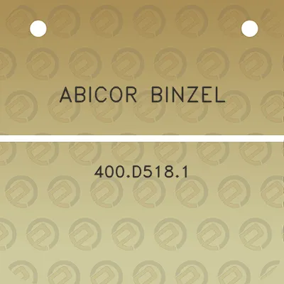 abicor-binzel-400d5181