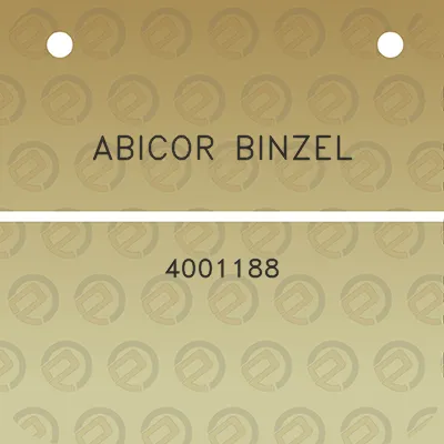 abicor-binzel-4001188