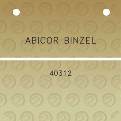 abicor-binzel-40312