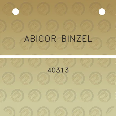 abicor-binzel-40313