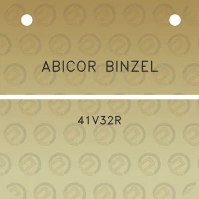 abicor-binzel-41v32r