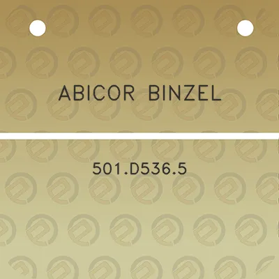 abicor-binzel-501d5365