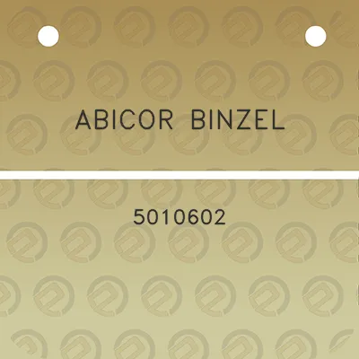 abicor-binzel-5010602