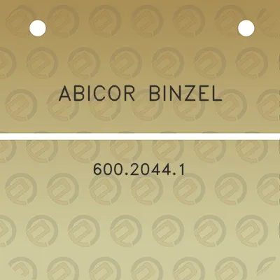 abicor-binzel-60020441