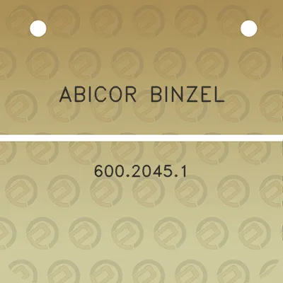 abicor-binzel-60020451