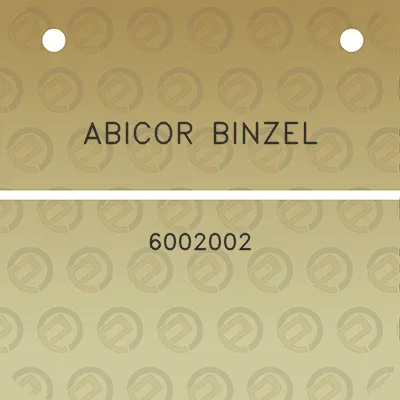 abicor-binzel-6002002