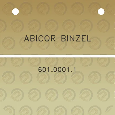 abicor-binzel-60100011