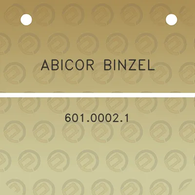 abicor-binzel-60100021