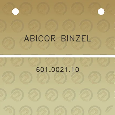 abicor-binzel-601002110