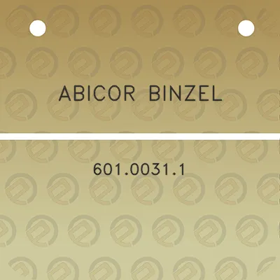 abicor-binzel-60100311