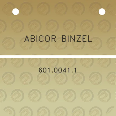 abicor-binzel-60100411