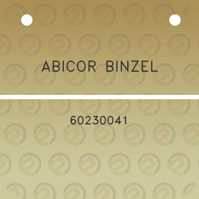 abicor-binzel-60230041