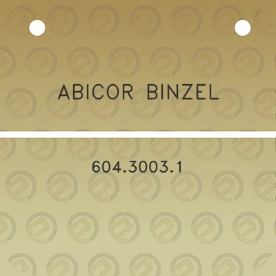 abicor-binzel-60430031