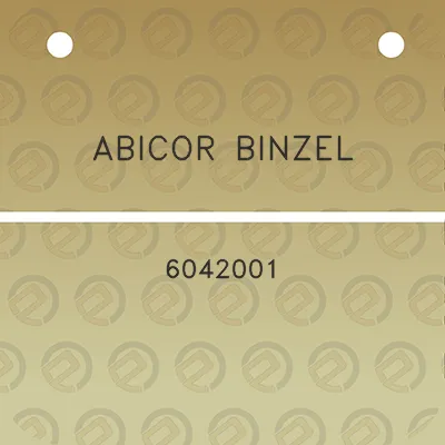 abicor-binzel-6042001