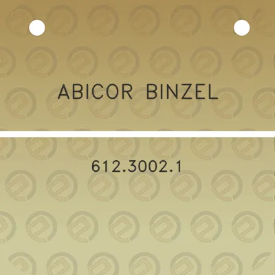 abicor-binzel-61230021