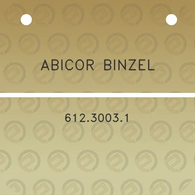 abicor-binzel-61230031