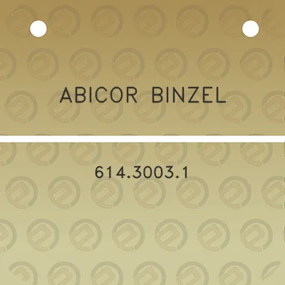 abicor-binzel-61430031