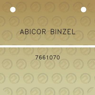 abicor-binzel-7661070