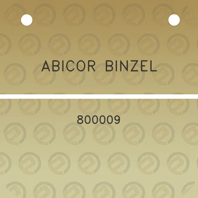 abicor-binzel-800009