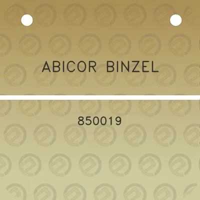 abicor-binzel-850019